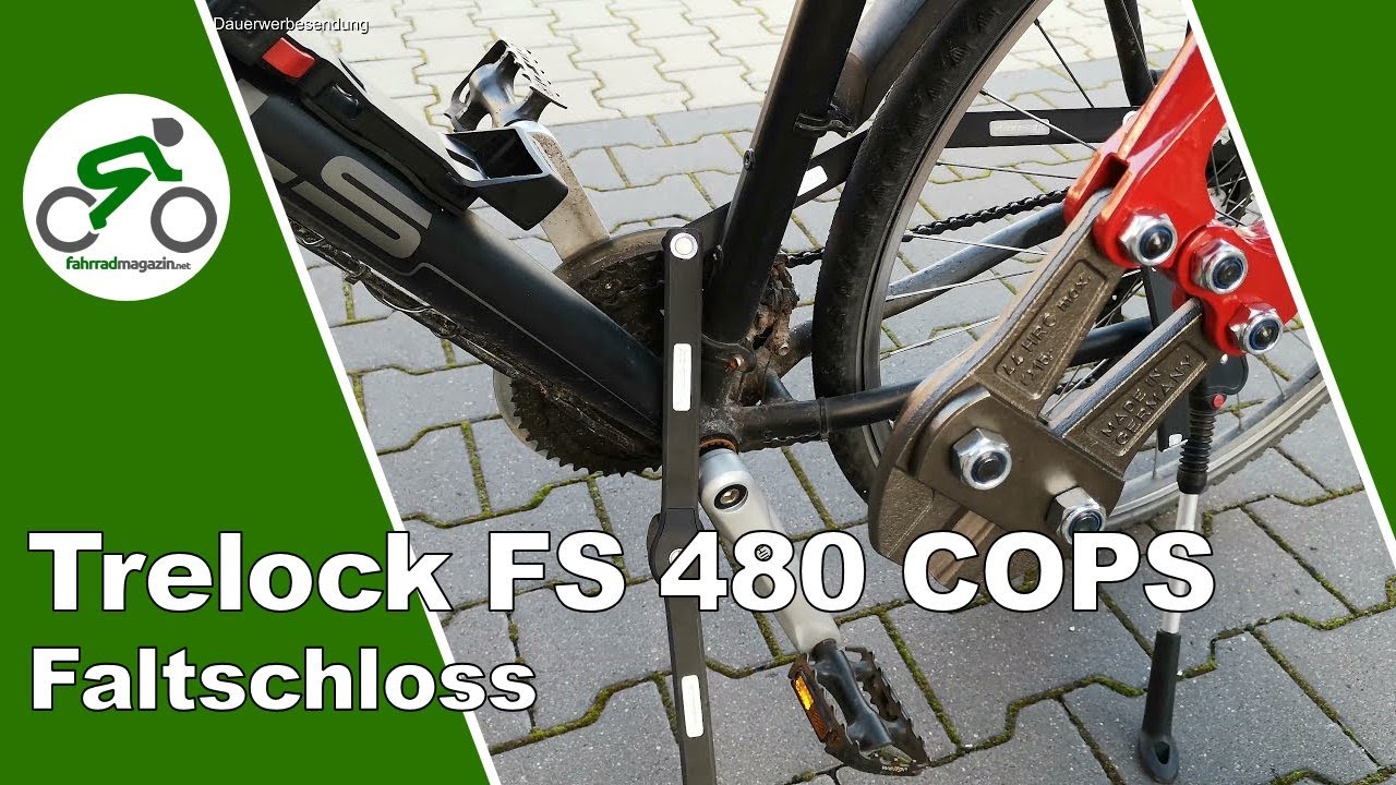 Trelock FS 480 COPS geknackt im Test - Handhabung & Montage