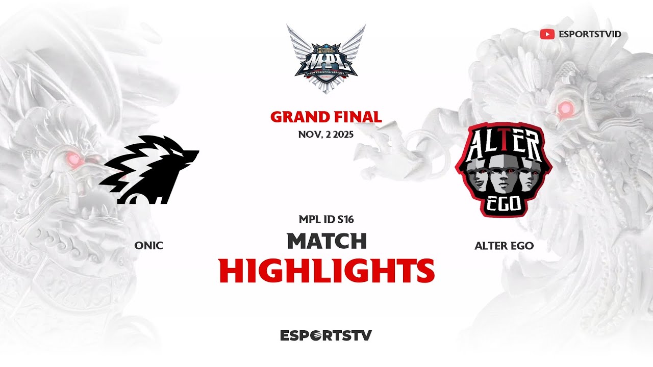 ONIC против AE: ОСНОВНЫЕ МОМЕНТЫ ГРАНД-ФИНАЛА MPL ID S16 | ONIC VS AE ESPORTSTV