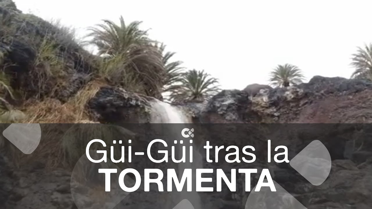 Güi-Güi a vista de pájaro tras la tormenta