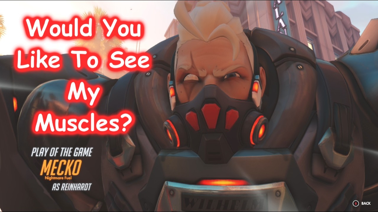 Would You Like To See My Muscles? - Personal Highlights - [Overwatch]