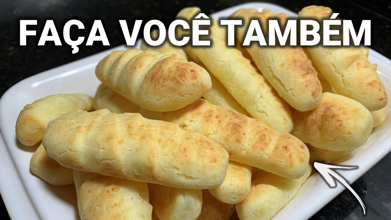 Como Fazer Biscoito de Queijo Rápido e Fácil