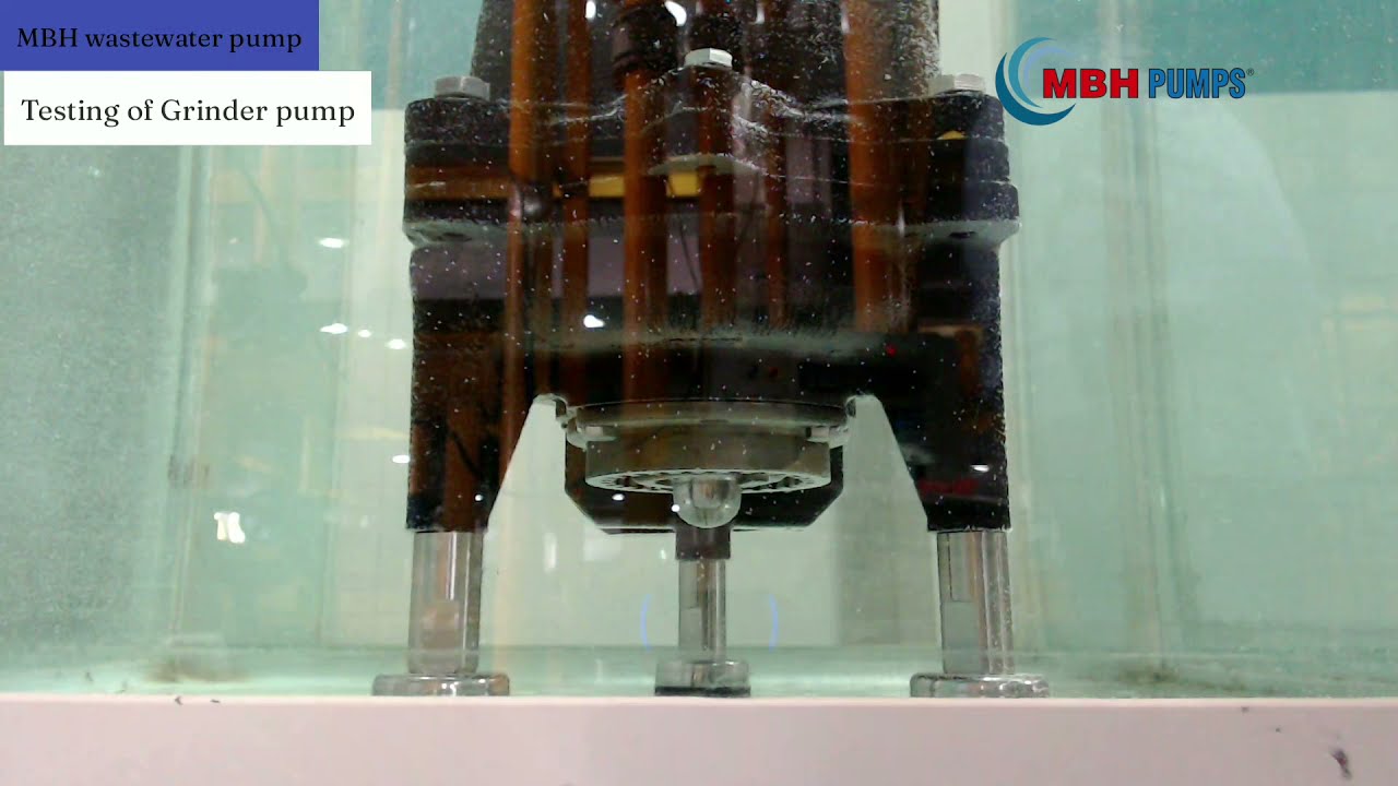 Submersible Grinder pump from MBH Pumps