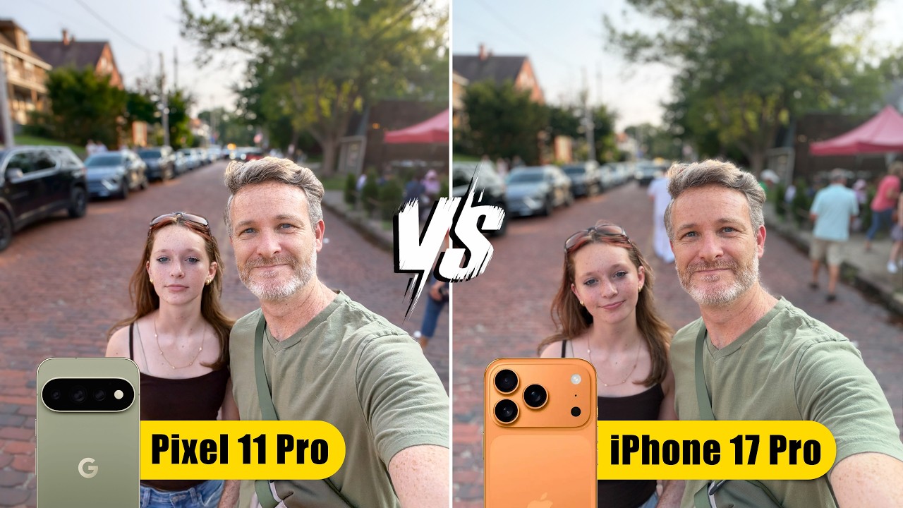 Pixel 11 Pro versus iPhone 17 Pro camera comparison