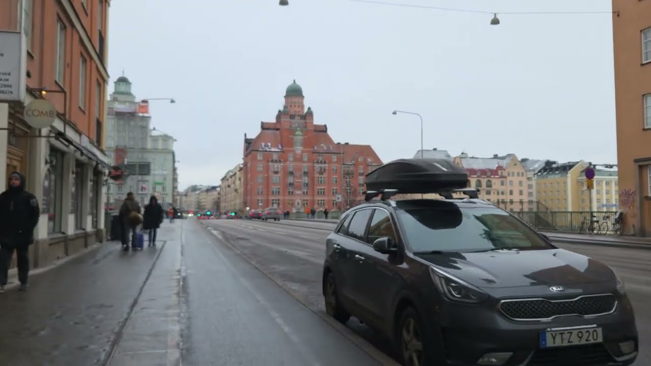 Walking from S:t Erikplan to Fridhemplan || Stockholm tour 4k