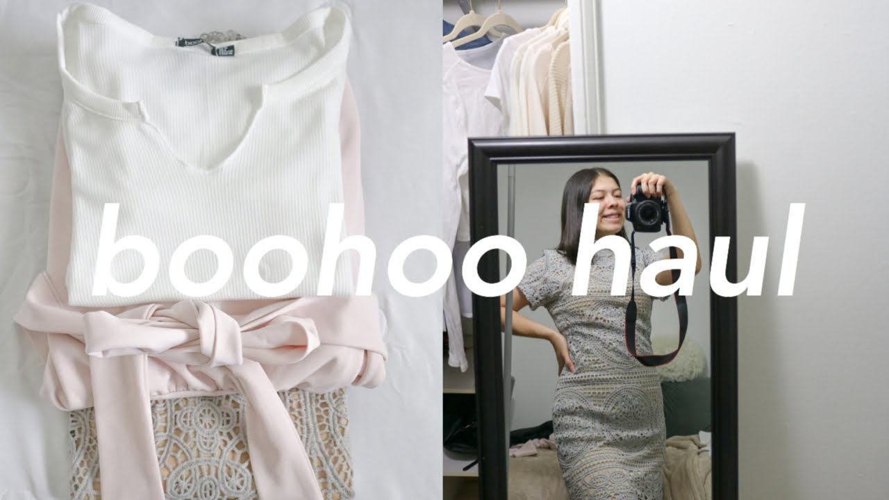 boohoo try on haul
