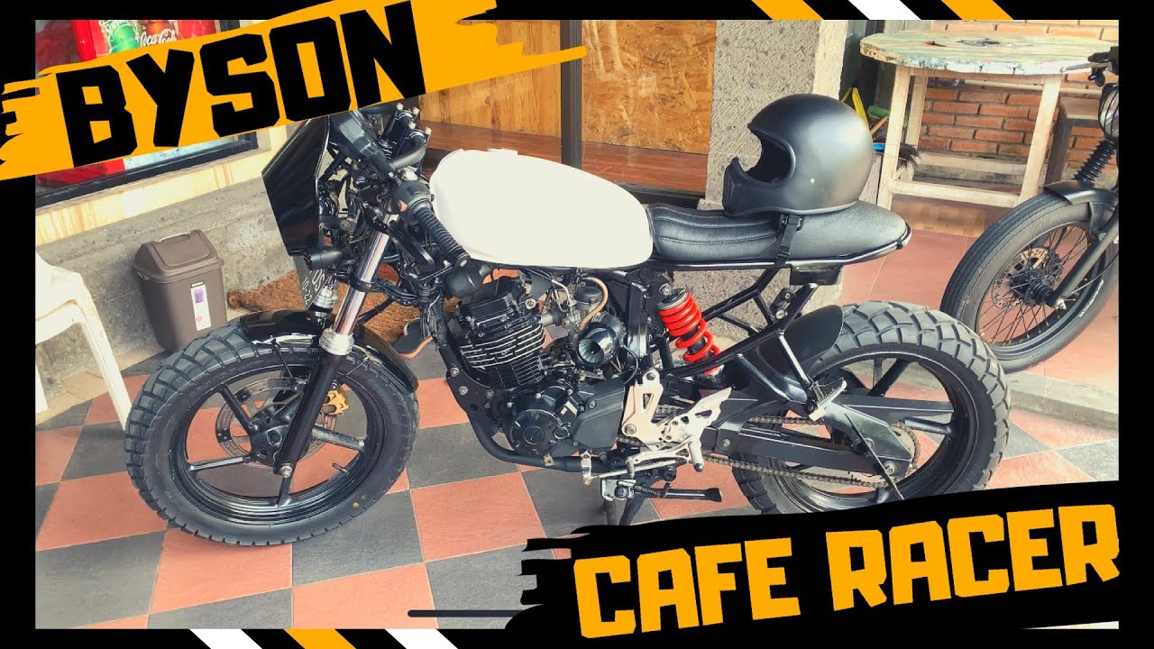 YAMAHA BYSON CUSTOM CAFE RACER - REVIEW