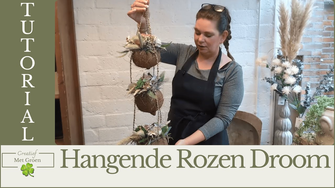 Hangend Bloemstuk | DIY Bloemschik Tutorial