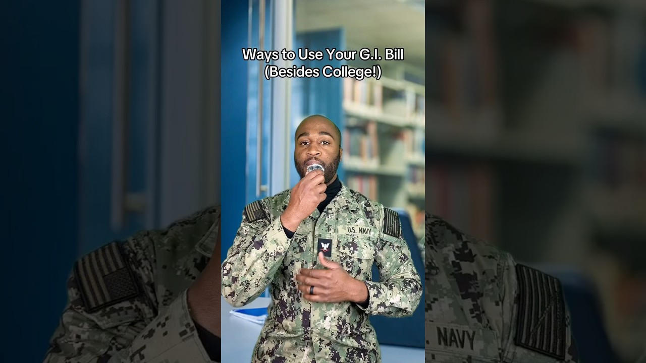 Different Ways to Use Your G.I. Bill (Besides College!)