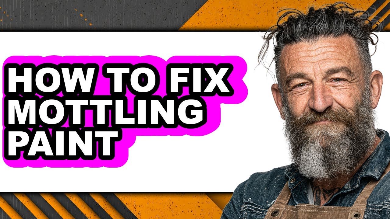 How to Fix Mottling Paint - Step by Step