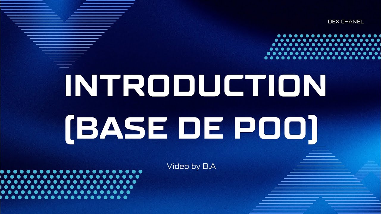 POO partie 01 (language java)