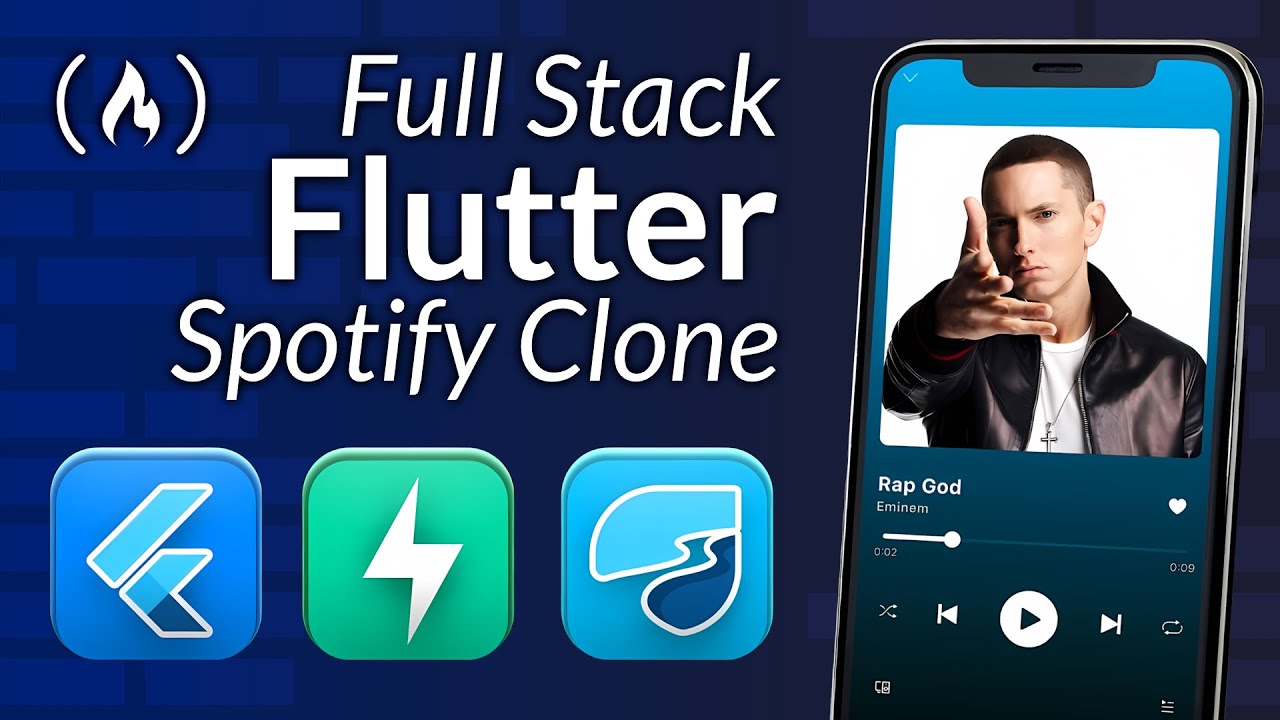 Flutter Full Stack Tutorial – Spotify Clone w/ MVVM Architecture, Python, FastAPI, Riverpod