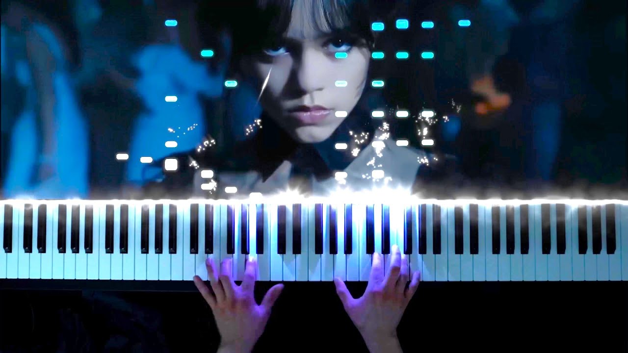 Lady Gaga - Bloody Mary (SPEED UP) | Wednesday - ADVANCED Piano cover