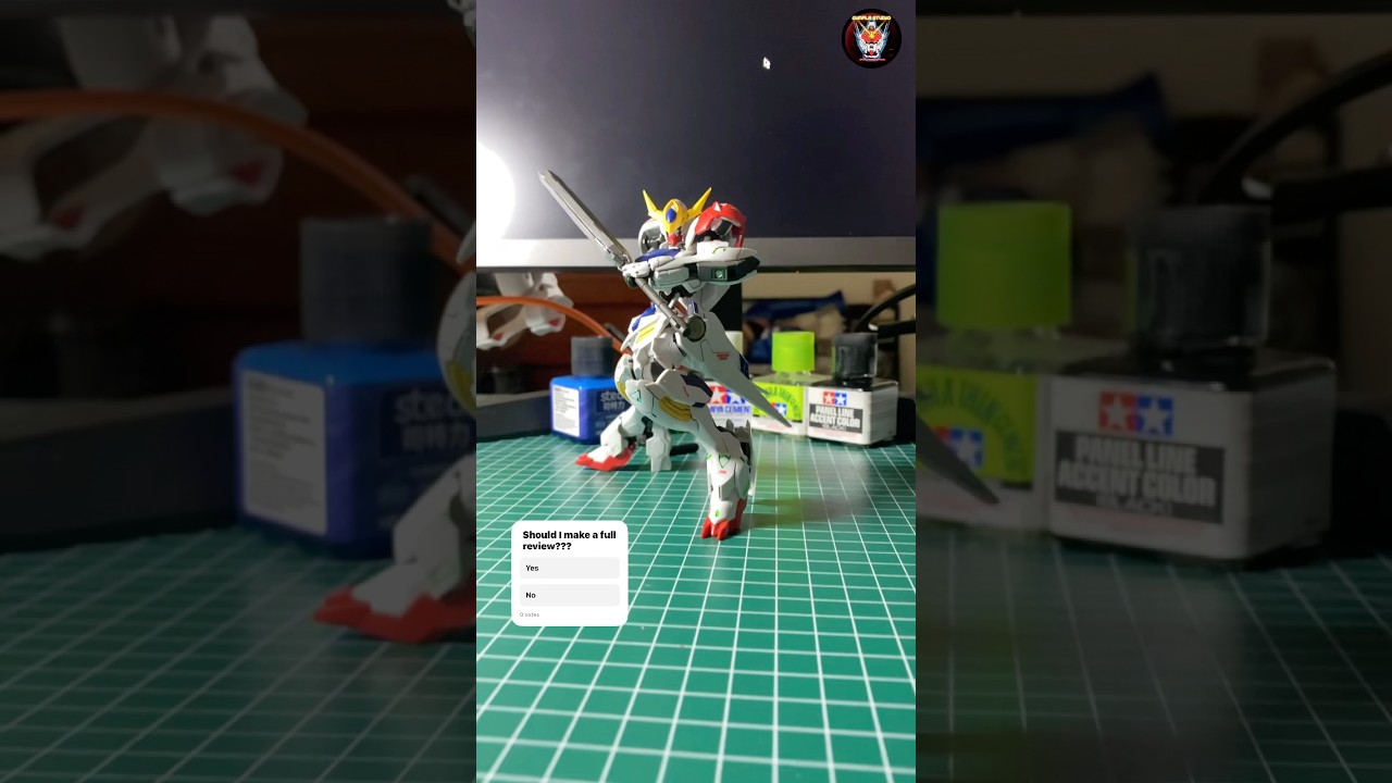 HG:BARBATOS LUPUS -custom painted | Articulation/split testing | pose testing #gundam #customgundam