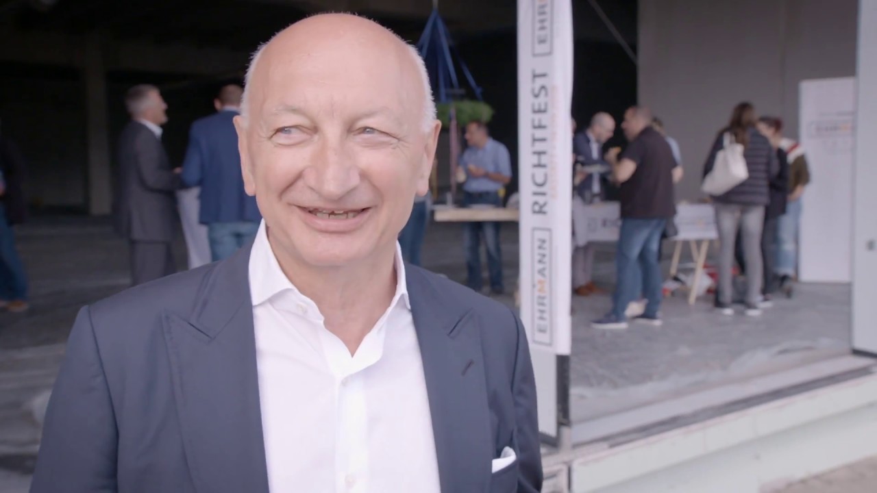 Richtfest des Ehrmann Einrichtungshauses in Rastatt