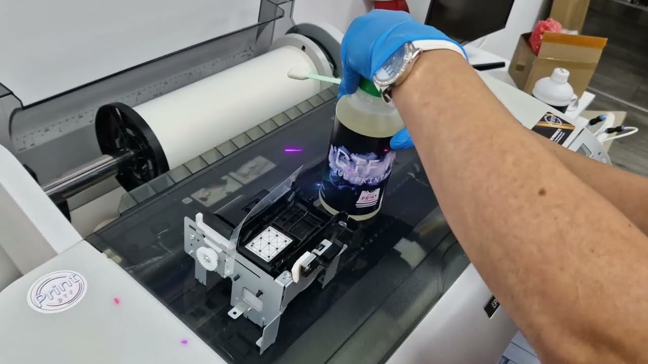 CZYSZCZENIE DRUKARKI EPSON 48XX www.printdtf.pl