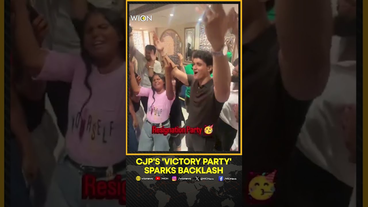 CJP Leaders Face Backlash After 'Victory Party' Videos Go Viral Following Pradhan's Resignation