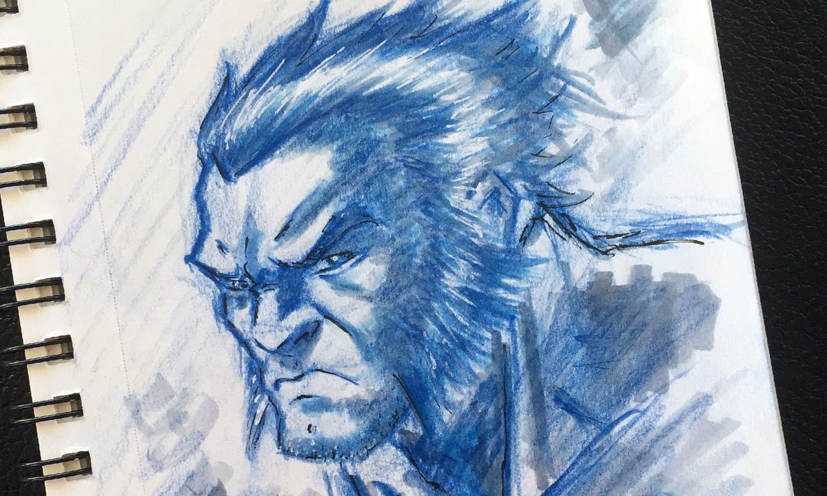How To Sketch: Wolverine [step-by-step]
