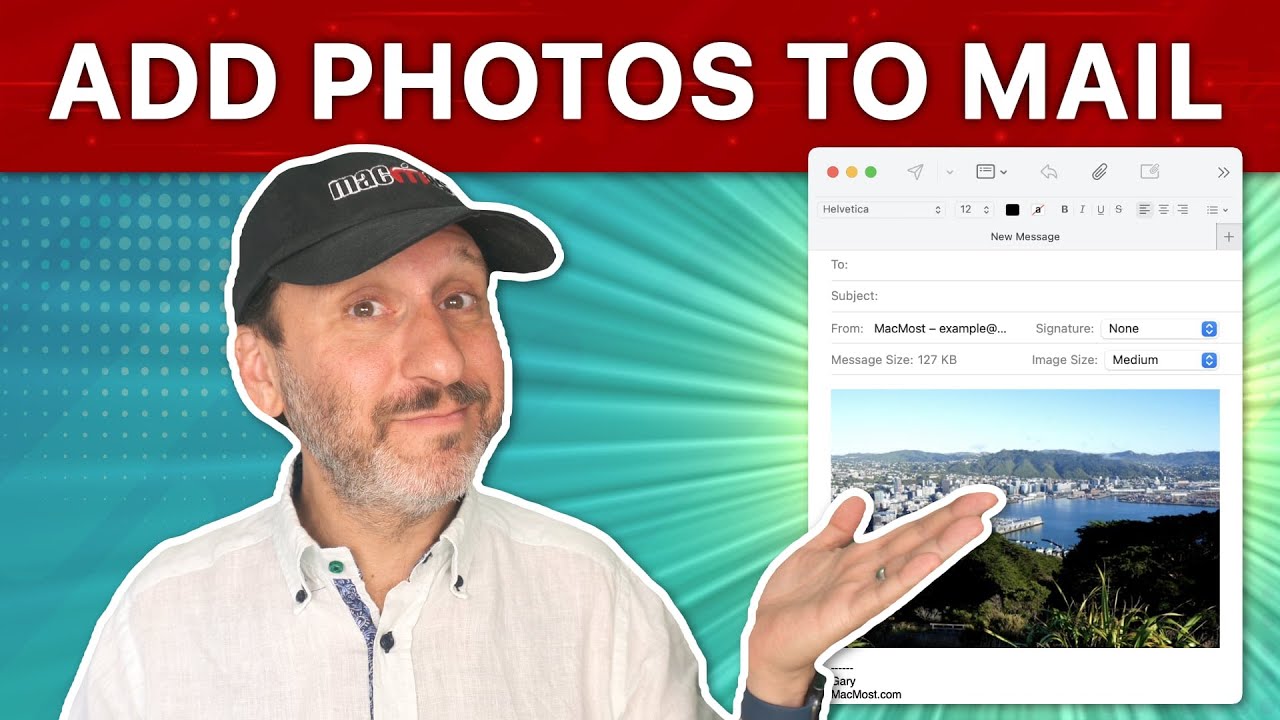 How To Attach Images To Mail Messages On a Mac
