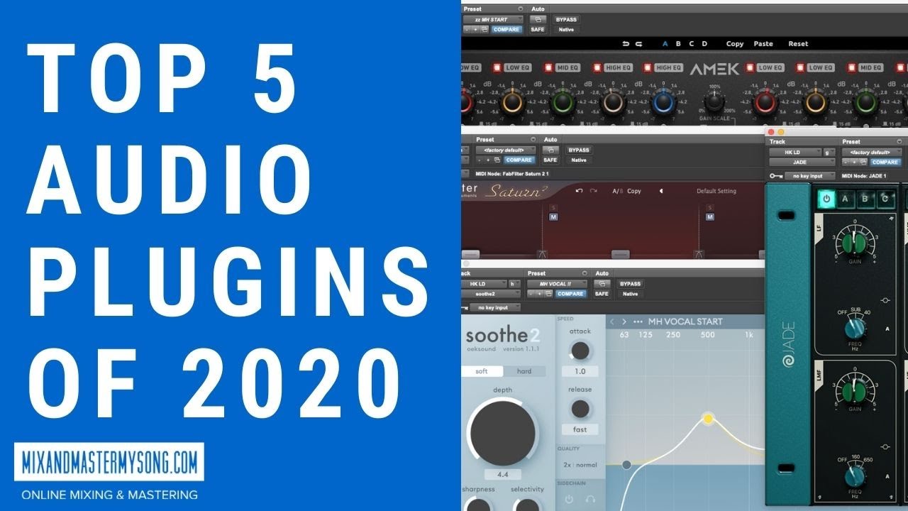 Top 5 Audio Plugins of 2020