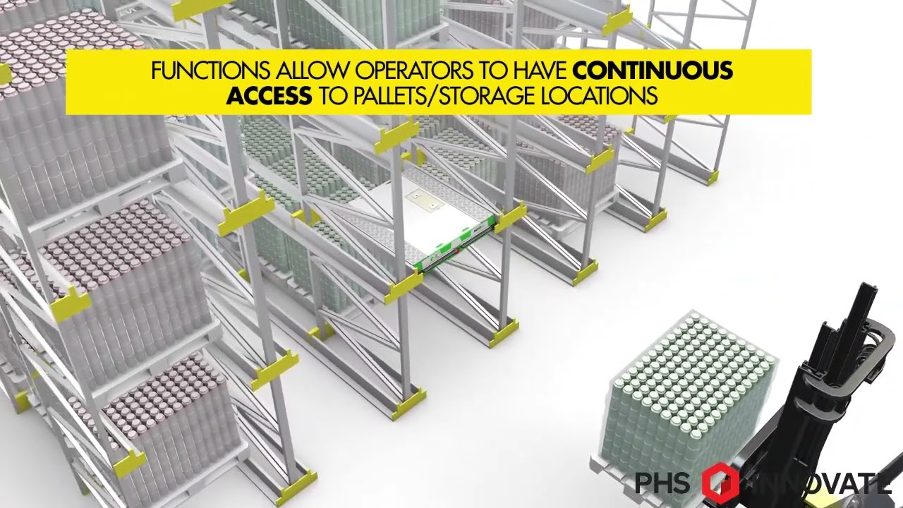 155 Maximize Warehouse Efficiency with Pallet Shuttles  www.phsinnovate.com