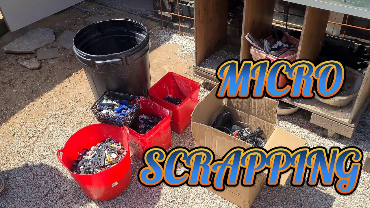 The art of micro scrapping,#retro #goldrecovery