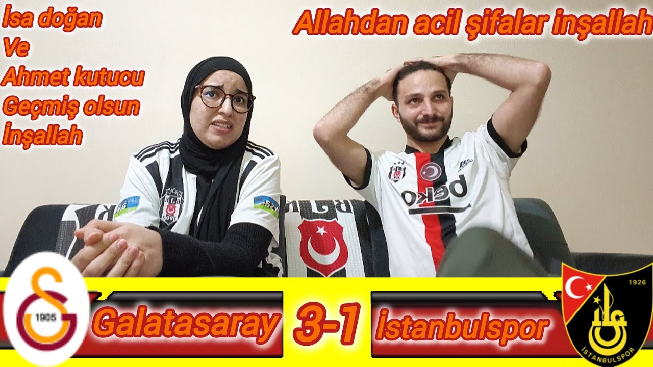 Galatasaray 3-1 İstanbulspor #tepki #reaction 