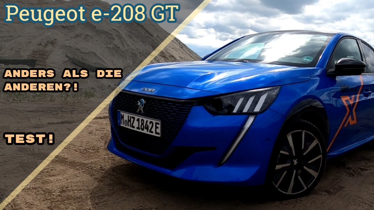 Anders als die Anderen?! 2021 Peugeot e-208 GT Test! [POV]