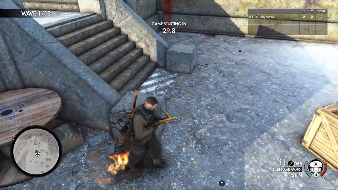 Sniper Elite 4 Glitch (Quick Med Kit Apply)