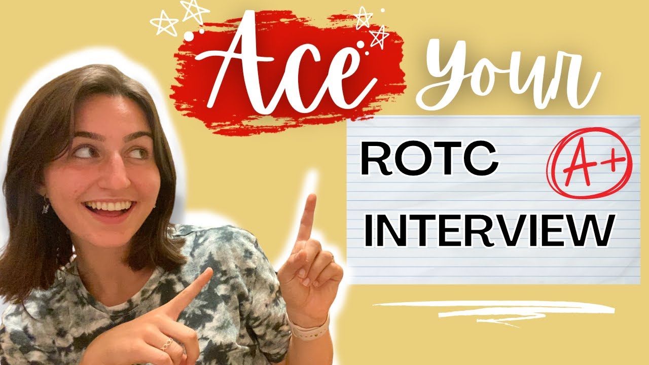 ROTC scholarship interview ADVICE