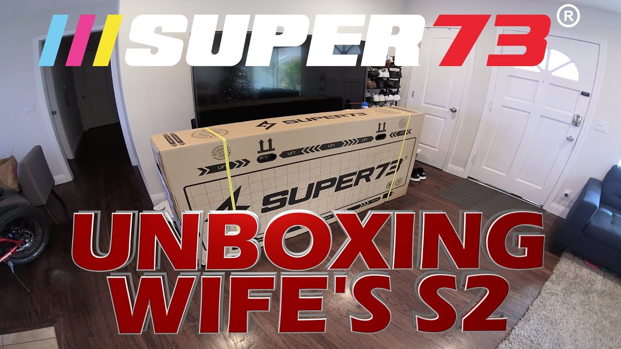 Bought wife a Super73 S2 in time for Christmas | unboxing assembly & firmware troubleshoot