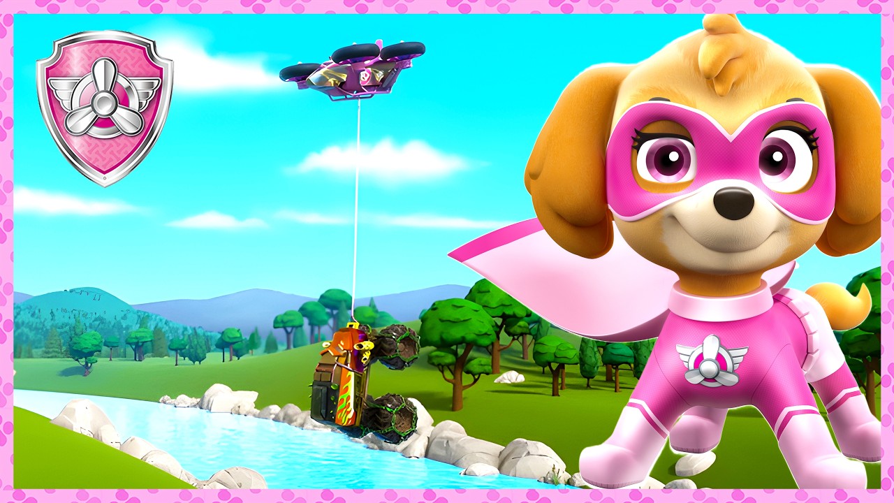 Skye Saves The Day! | Skye Official | Paw Patrol