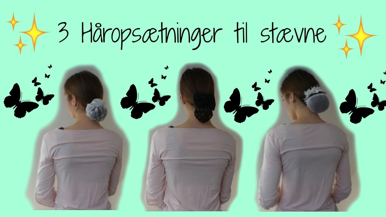 3 Håropsætninger til stævne | Anna jørgensen
