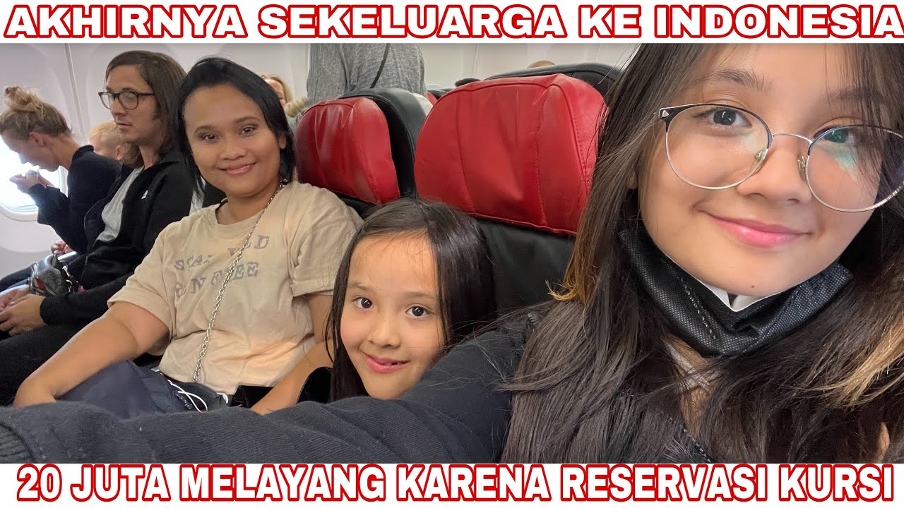 AKHIRNYA PULANG KAMPUNG SEKELUARGA KE INDONESIA SETELAH 10 TAHUN