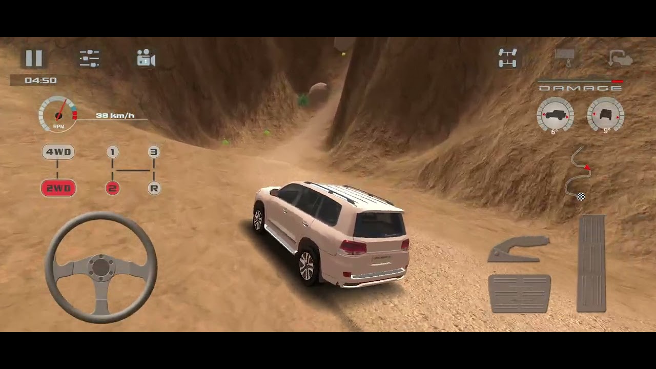 Off-road car  drive level 4 🛣️🏁🏎️🚗🚘🚔