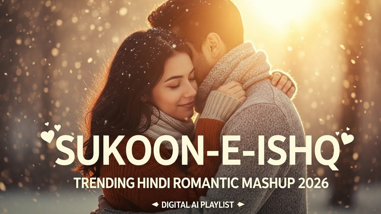 SUKOON-E-ISHQ (सुकून-ए-इश्क़) | New Hindi Romantic Album 2026 | Soulful Deep Bass Mix #digitalai 