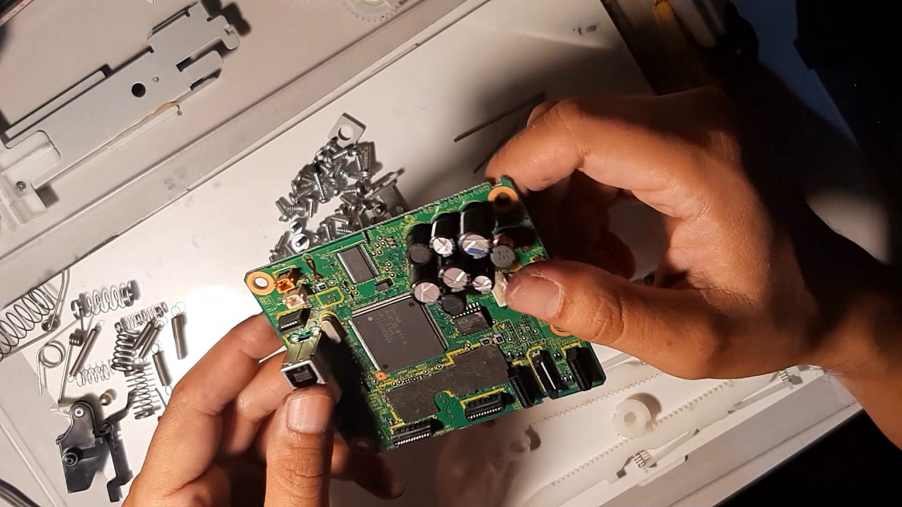 Reciclar partes de impresora