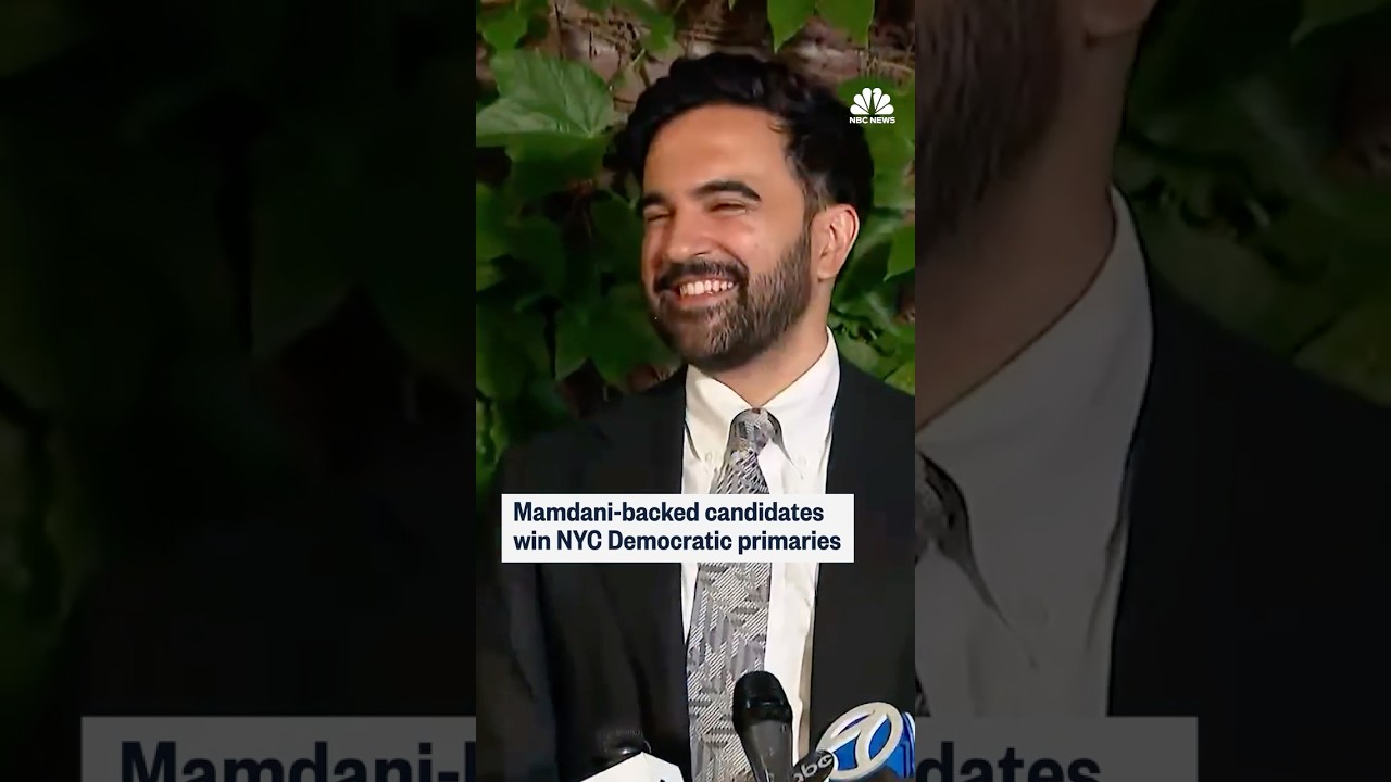 Mamdani-backed candidates win NYC democratic primaries