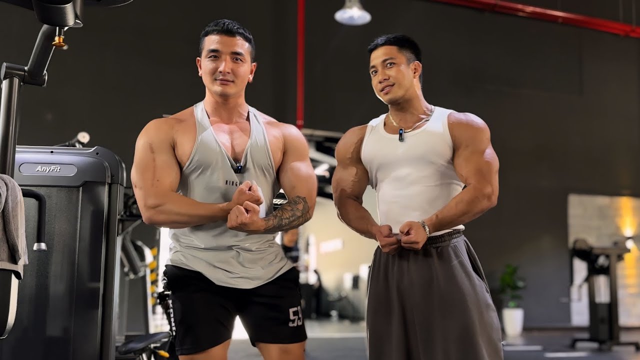 Chia sẻ buổi tập Ngực, Vai cùng với Đào Xuân Lì phần 2