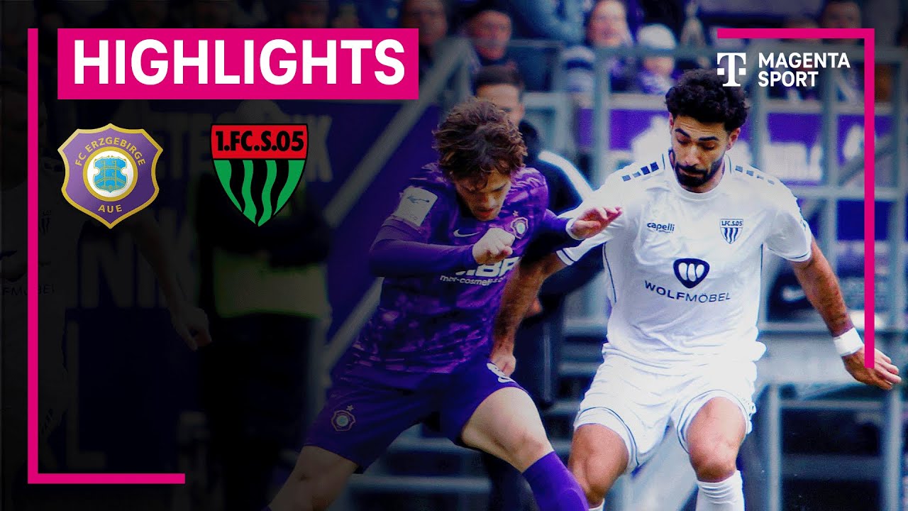 Erzgebirge Aue - 1. FC Schweinfurt 05 | Highlights 3. Liga | MAGENTA SPORT