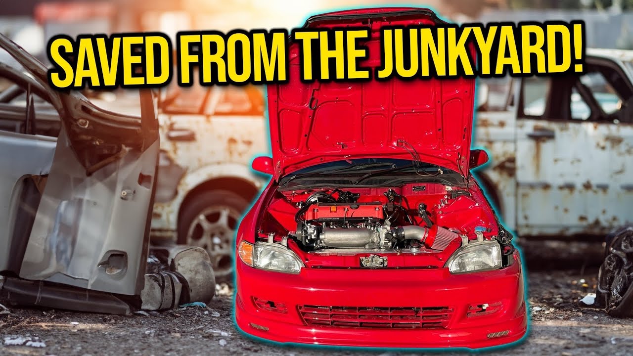 Beater EG Civic Transformation - Smokey 1.6L Vtec - Fresh 2.4L Vtec