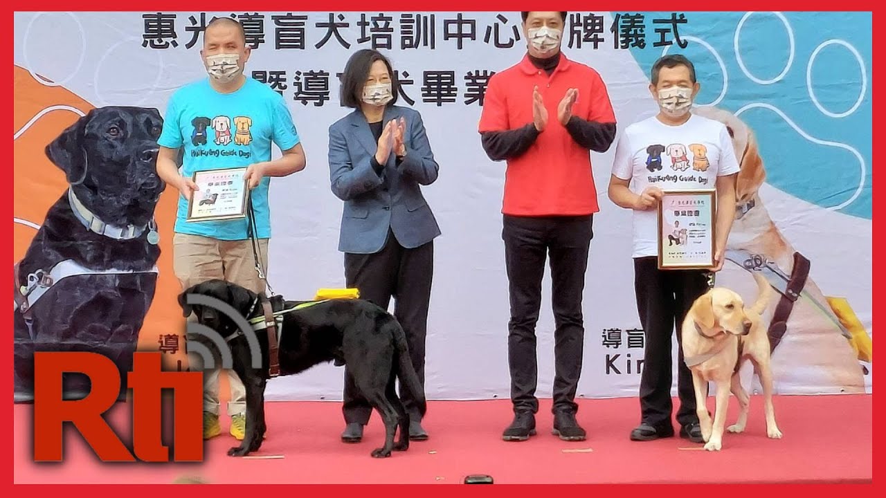 Taiwan opens new guide dog training center | Taiwan News | RTI