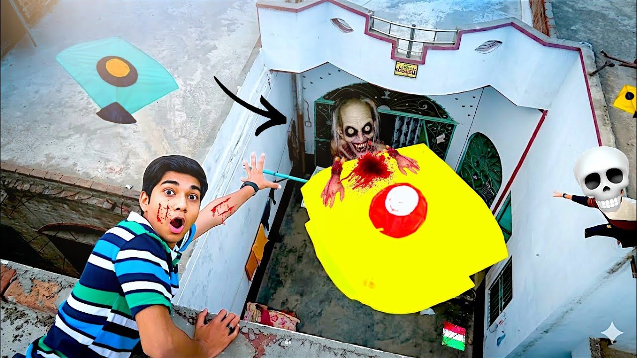 “Patang Lootne Ka Sabse Bada Challenge 🪁 | Kite Looting Challenge | Full Funny Video 😂🔥” #kite 