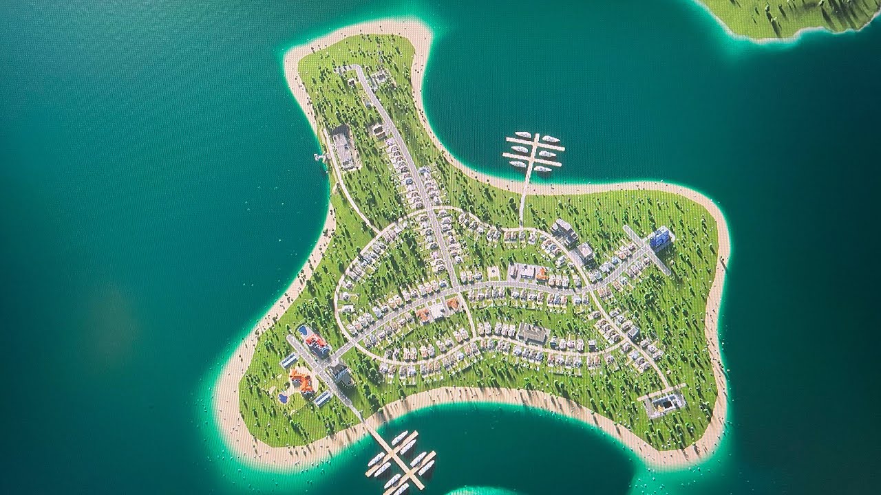 building Epstein island in cities skylines 2 #citiesskylines2 #jeffrey_epstein