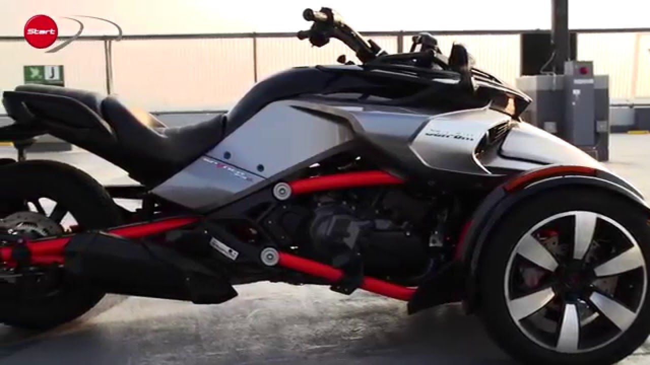 トライク　CAN-AM Spyder F3-S／注目度抜群！