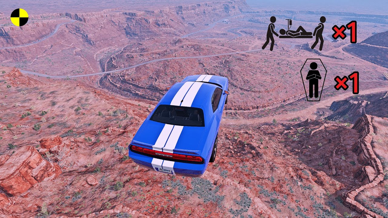 Realistic High-Speed Car Crashes in BeamNG.drive #77 | Ultra Detailed Crash Compilation