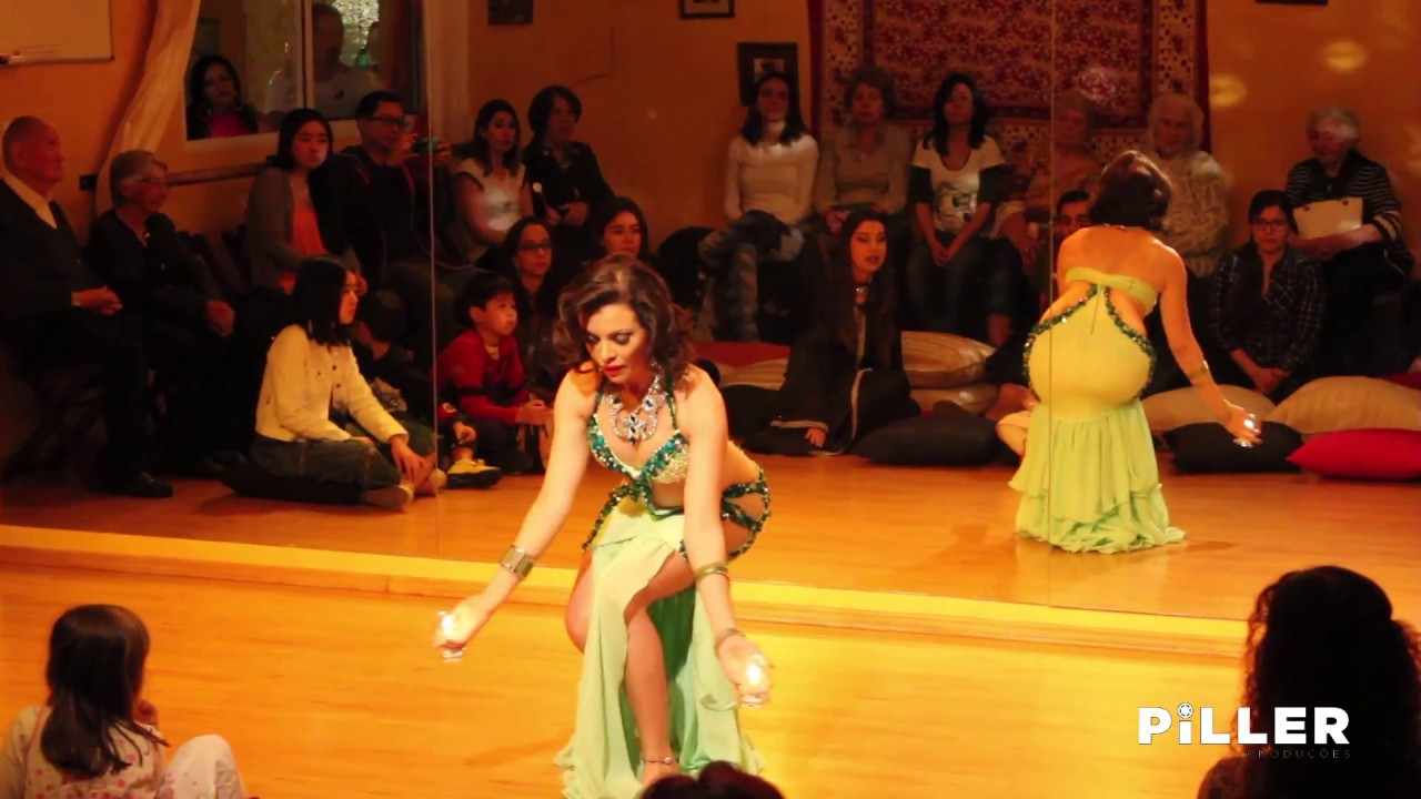 Nesrine Dance - Dança com taças - Festa das alunas Nesrine e convidadas 2017