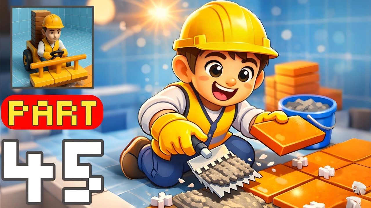 🎨 Tile Stamper – Gameplay Walkthrough Part 45 – Ultra Clean Pattern Completion (iOS, Android)