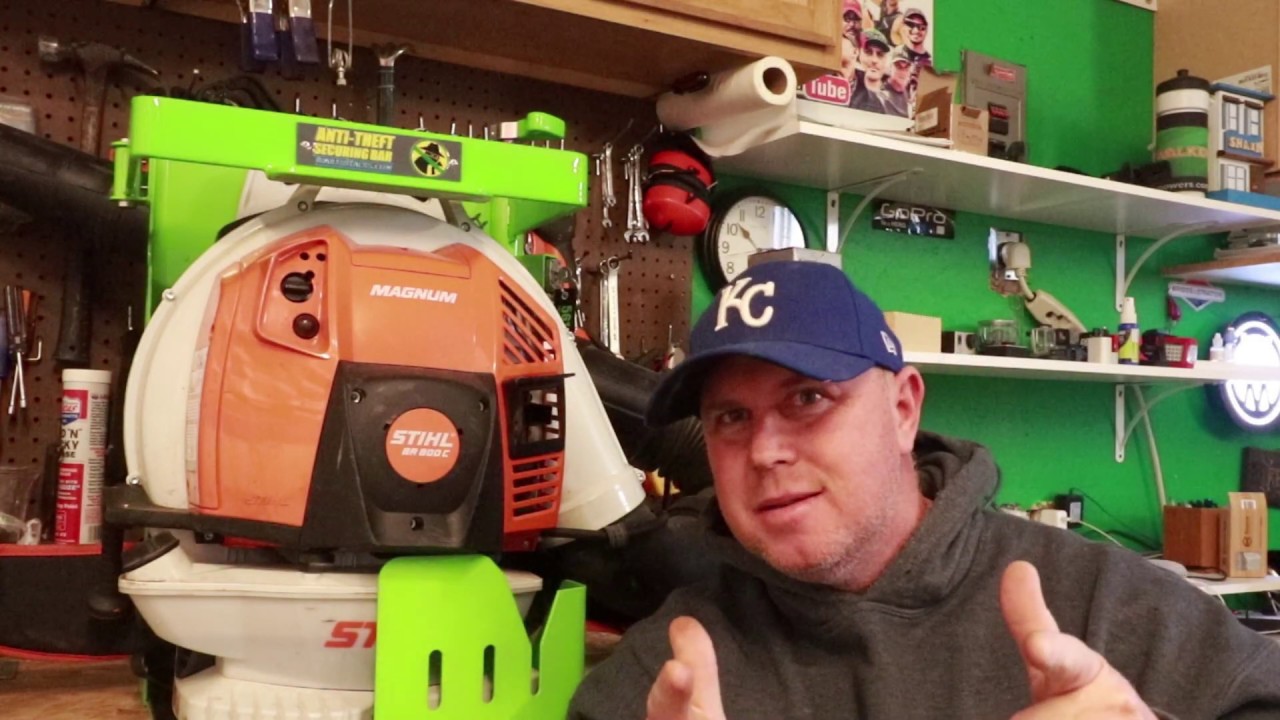 New Backpack Blower Rack, New Business Adventure