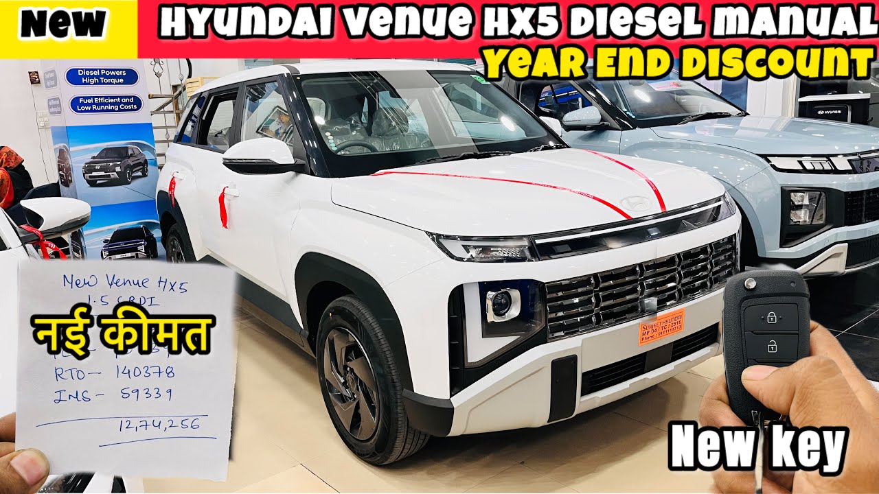 Hyundai Venue HX5 Diesel 2025 года выпуска | Новая цена с учетом всех налогов и сборов 🔥 - Venue ...