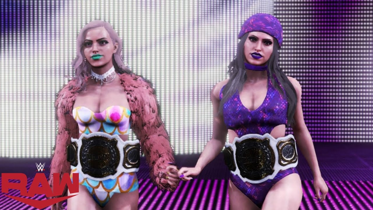 WWE 2K20 RAW TEAM DANGEROUS' CELEBRATION